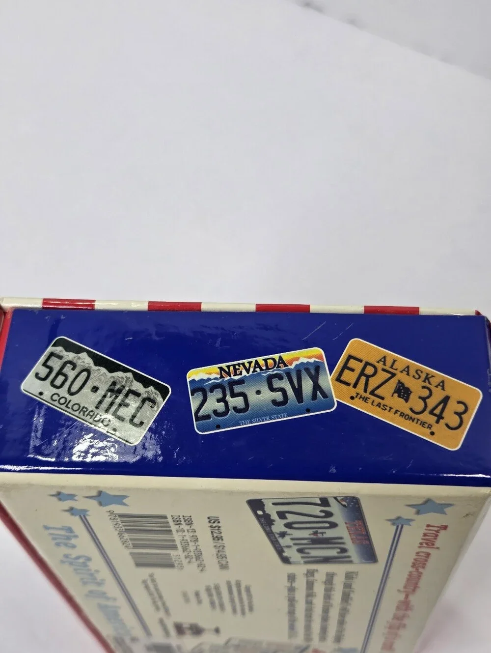 Nifty Plates From Fifty States Vintage Travel Classroom Learning Cards NIB